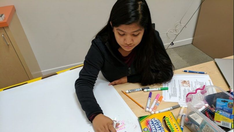 Cerina's Integrated Math 1 student working